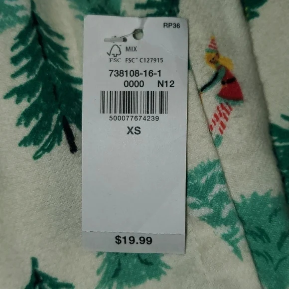 NWT Old Navy Christmas Jammy Pants - Picture 4 of 13